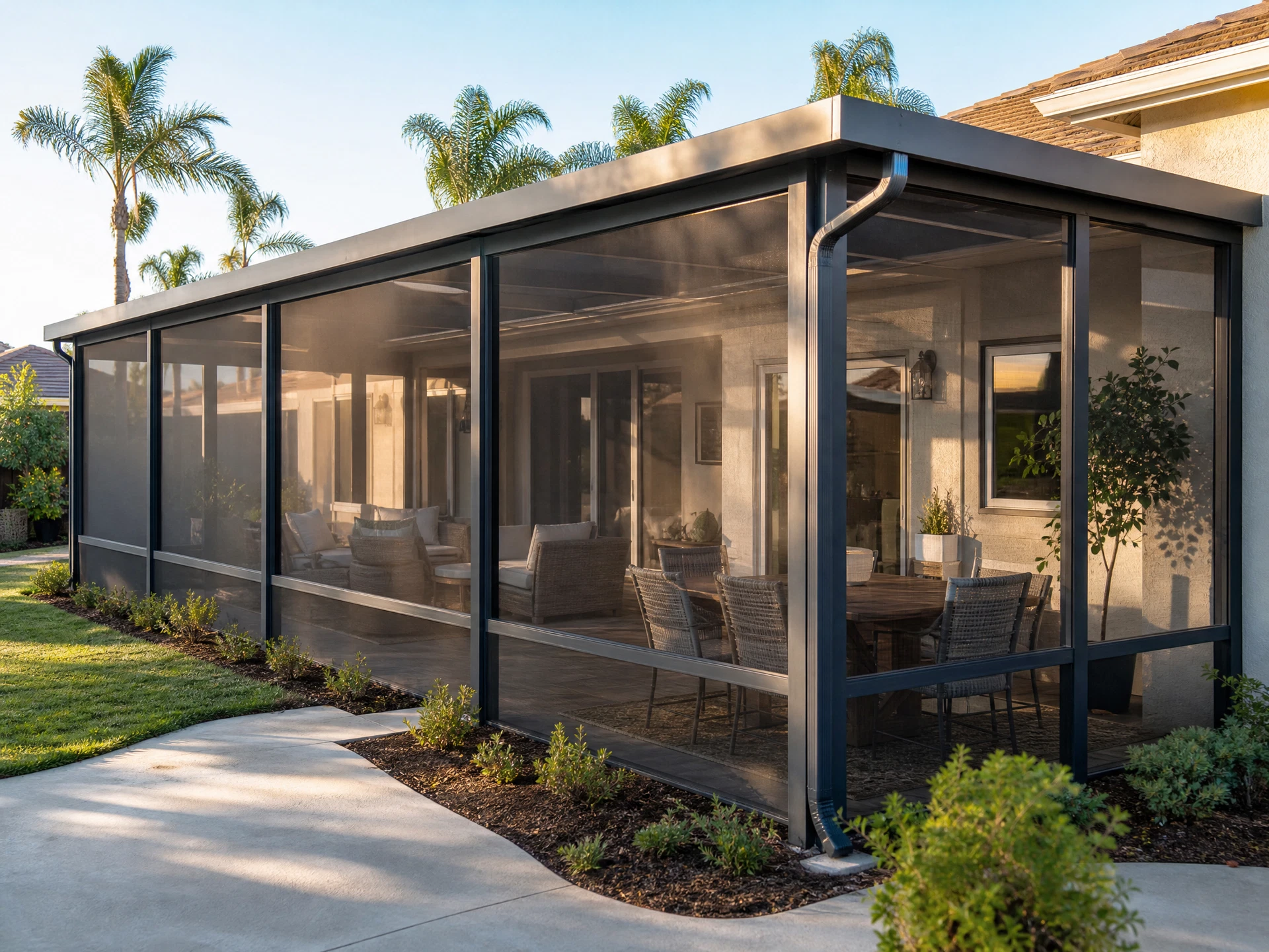 Patio Enclosure Screens. example
